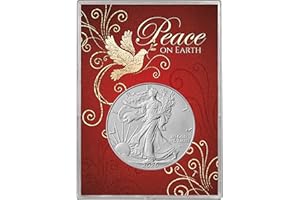 UNITED STATES MINT 2026 U.S. Silver Eagle 1 oz Brilliant Uncirculated in Peace on Earth Dove Gift Holder Dollar Uncirculated US Mint