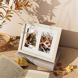 Vittanly 8x10 Collage Picture Frame, Displays 2Pcs