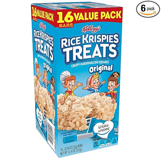 Kellogg's Rice Krispies Treats, Crispy Marshmallow Squares