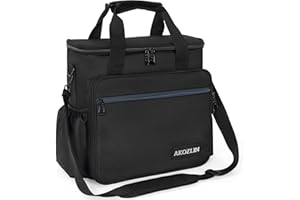 AKOZLIN Padded Mixer Gig Bag DJ Controller Travel Shoulder Bag Case 13"X13"X5.5"Fit For MG06, AG03, MG10X, Mix8, ProFX8 and More Equipment