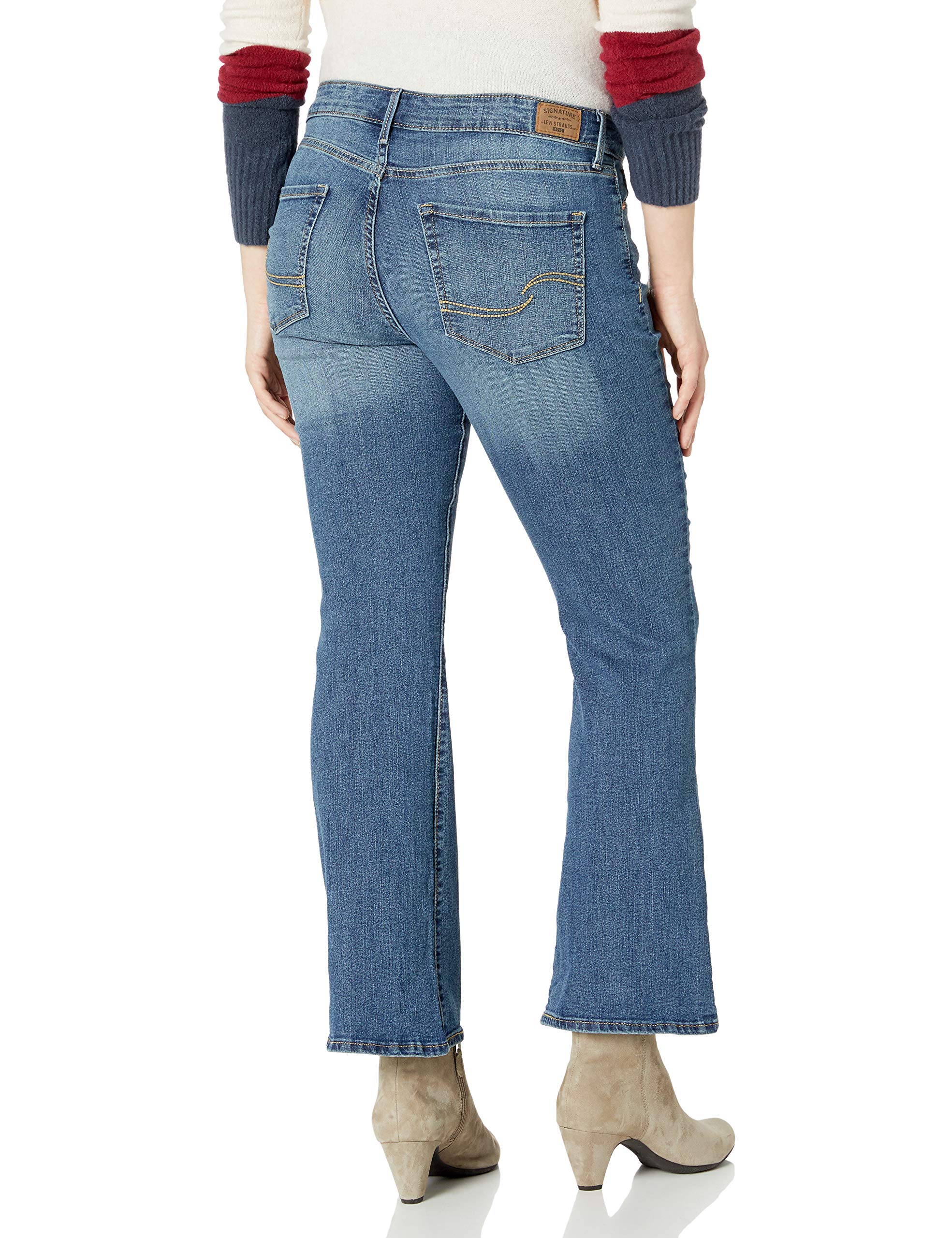 LEE Women's Modern Series Curvy Fit Bootcut Jean With Hidden Pocket