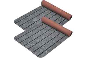 Door Mat Outdoor Indoor with Non-Slip Rubber Backing, 2-Pack 17" X 30" Doormat for Entrance Way Outside Inside, Entryway Rug,