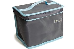 Kiinde Twist Breast Milk Storage Bag and Ice Pack Kit for Breastfeeding Moms - Gray