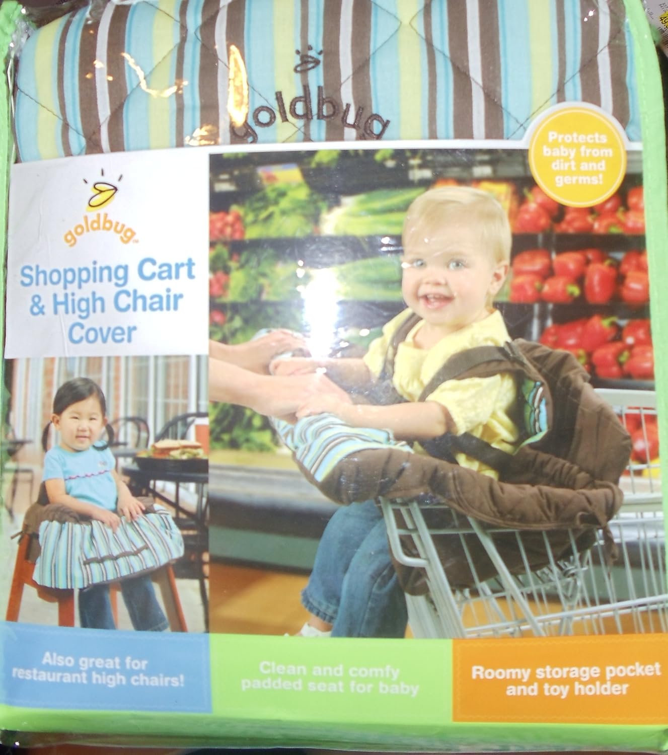 go goldbug shopping cart cover