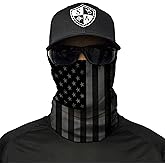 S A Company Single UV Face Shield | UV 30+ Multipurpose Neck Gaiter Balaclava for Adults