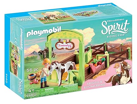 PLAYMOBIL 9480 Spielzeug-Pferdebox Abigail & Boomerang