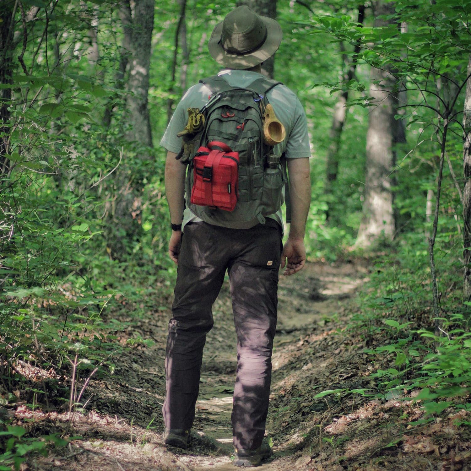 Surviveware Trauma First Aid Kit - IFAK Fully Stocked for Gunshot and Emergencies: Health & Personal Care