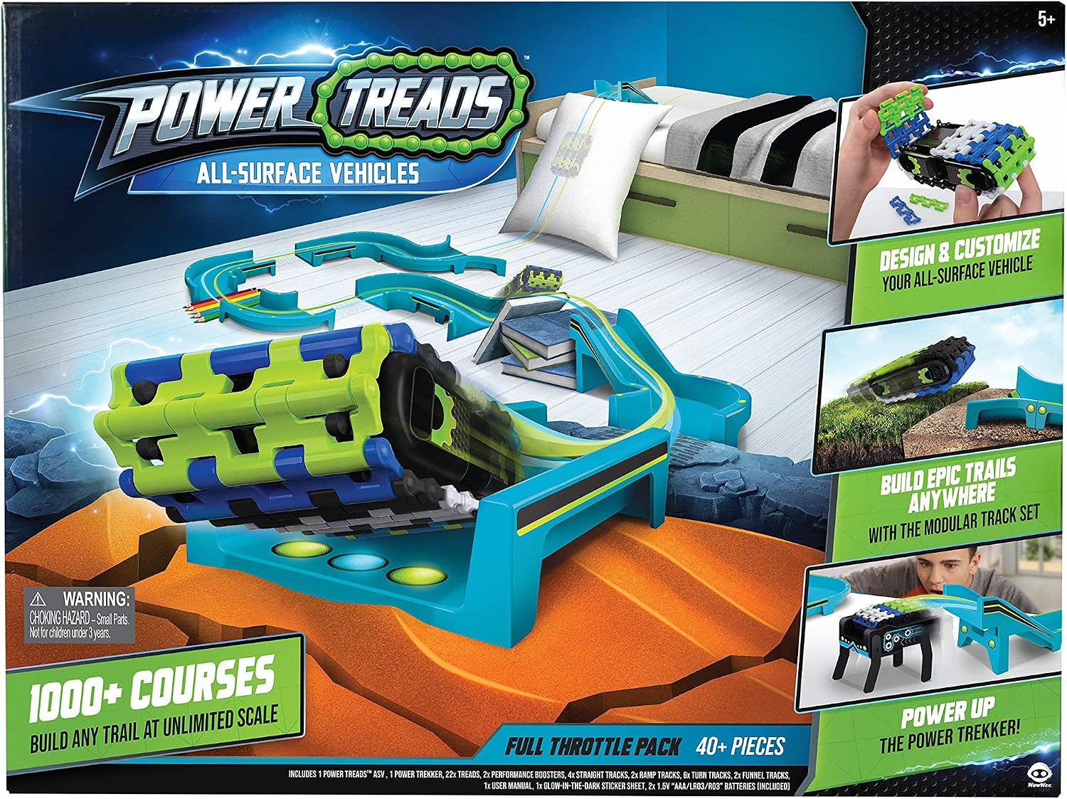 WowWee - Redstring - Speed Track Power Treads (5553), Colour, único
