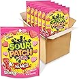 SOUR PATCH KIDS Soft & Chewy Valentines Day Candy Hearts, Bulk Candy, 6 - 10 oz Bags