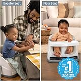 Ingenuity Baby Base 2-in-1 Seat Cashmere Booster Chair Dining and Feeding view 3