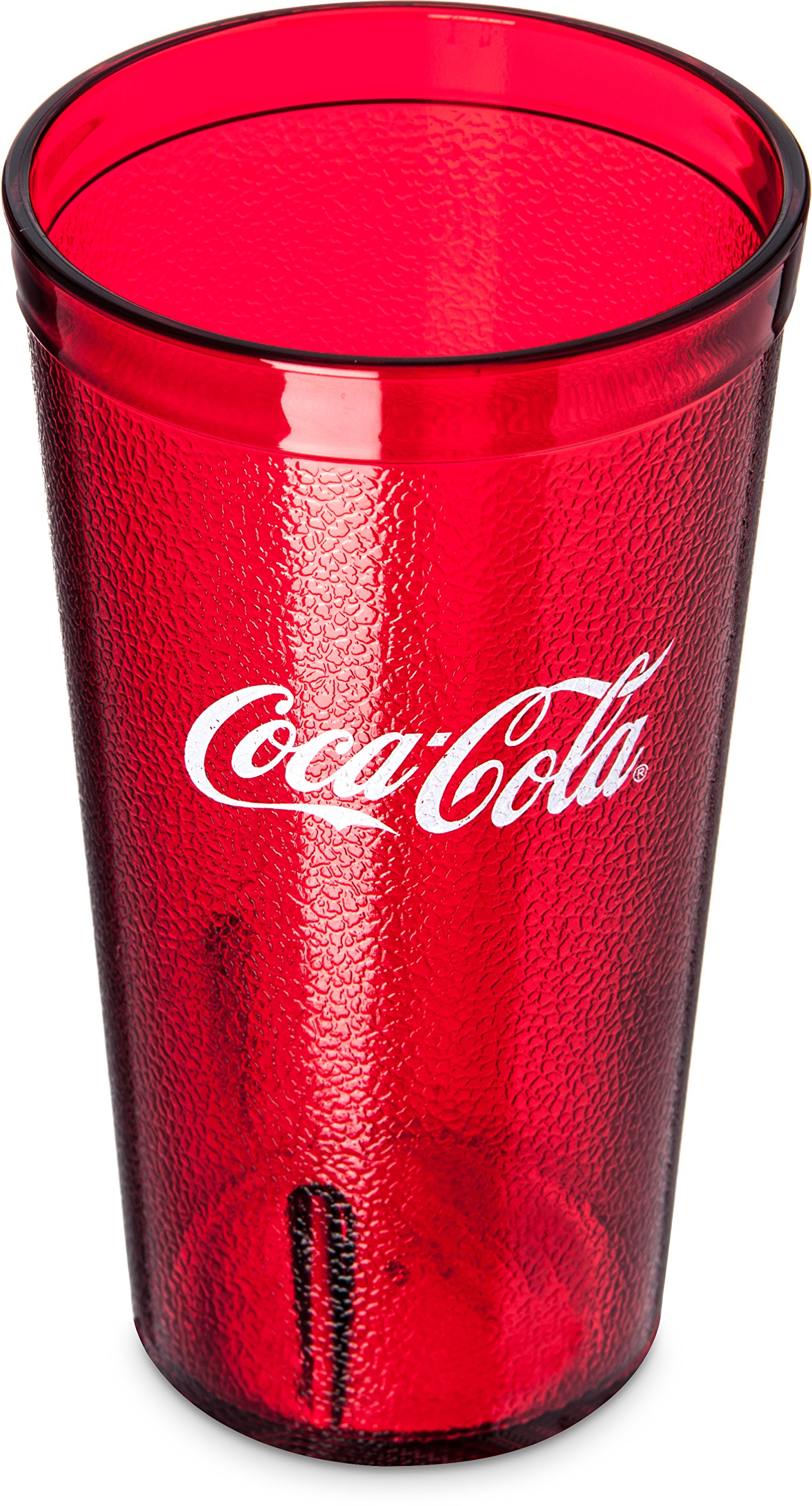 16OZ RED COCA COLA 4PK Restaurant Break Resistant Drinking Cups PLASTIC