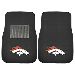 FANMATS 10348 Denver Broncos 2-Piece Embroidered
