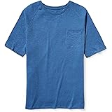 Amazon Essentials Men's Big & Tall Short-Sleeve Slub Raglan Crew T-Shirt fit by DXL