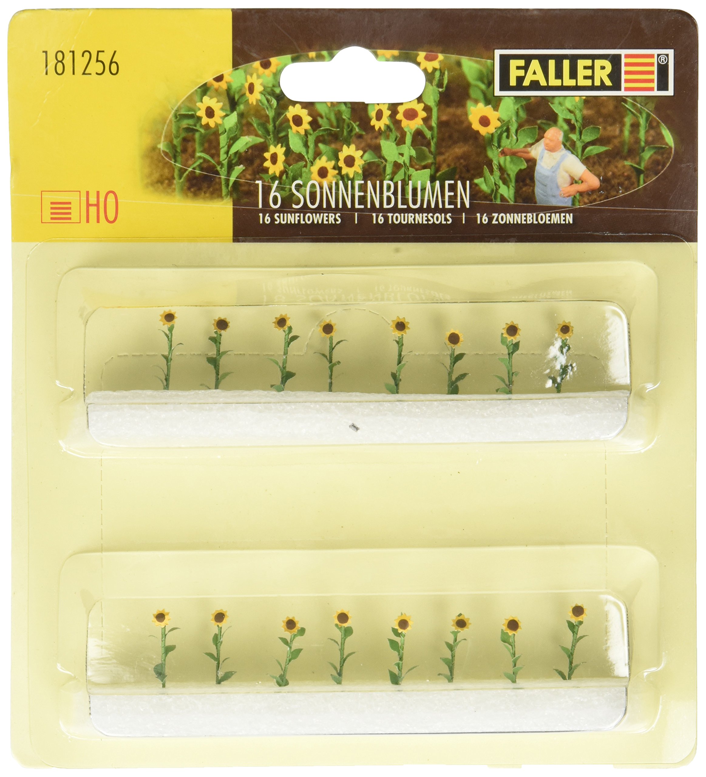 Faller 95523-16 Sunflowers Model Railway Accessory