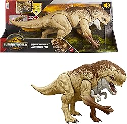 Mattel Jurassic World Rebirth Distortus Rex Rumble