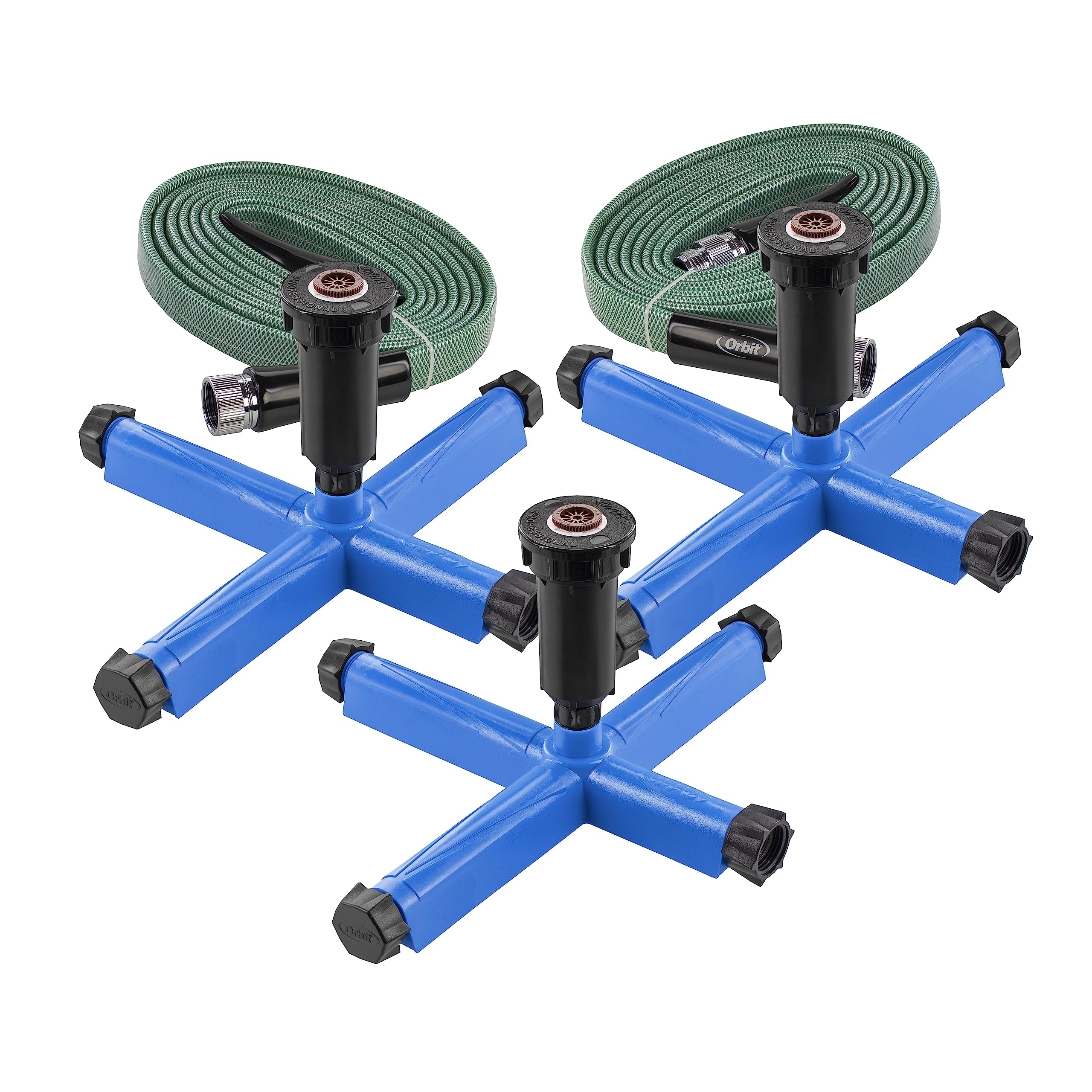 Photo 1 of Orbit 27884Z Above Ground All-in-One Irrigation Sprinkler System for Lawn Kit