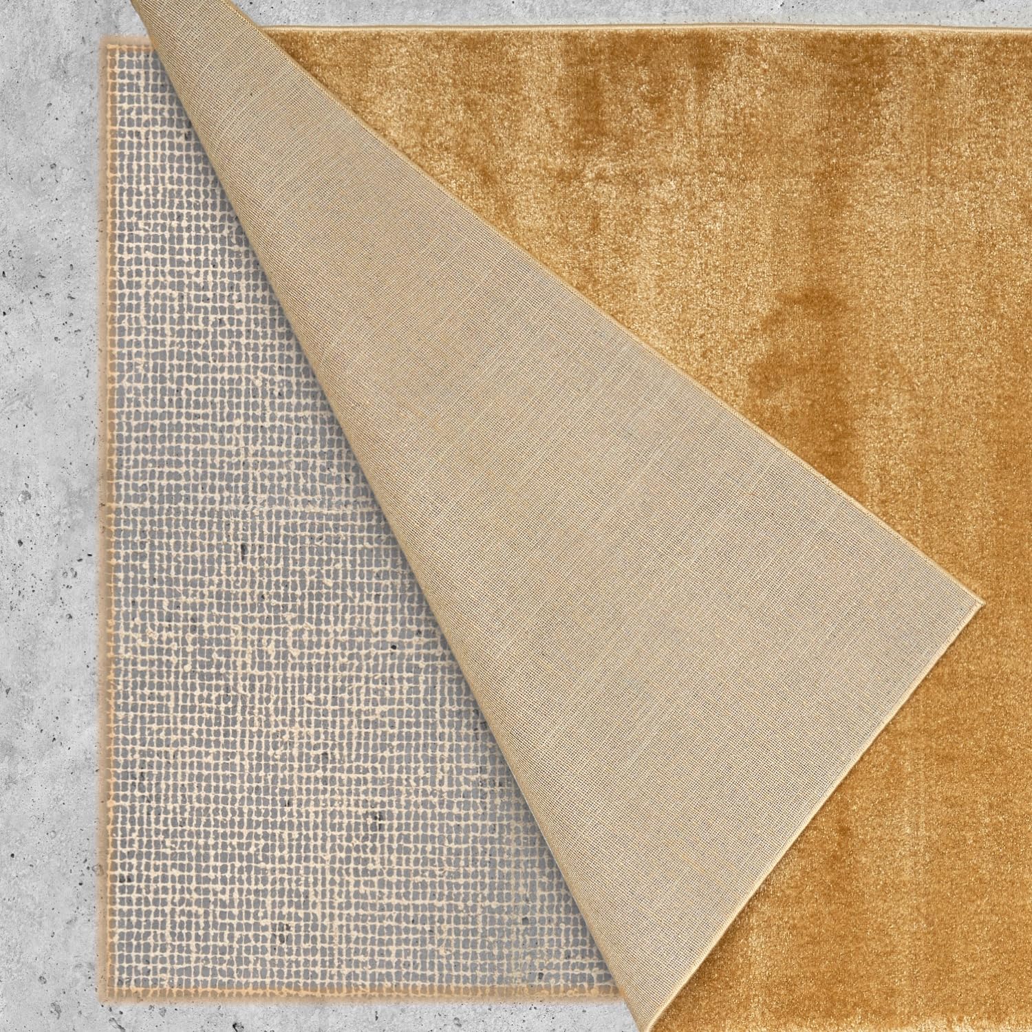 Lileno Home Non-Slip Jute Carpet Underlay (80 x 150 cm) - Suitable For Underfloor Heating, Anti-Slip Carpet Mat for Smooth, Hard and Uneven Floors - Carpet Stopper for a Safe Home