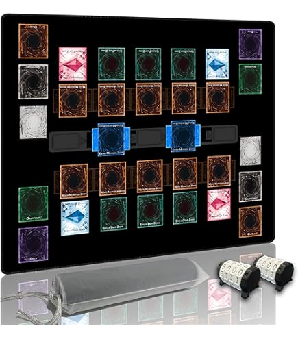 Duel Masters 2-Player Playmat – Pendulum Zone TCG/CCG Game Mat, Mouse Pad Style