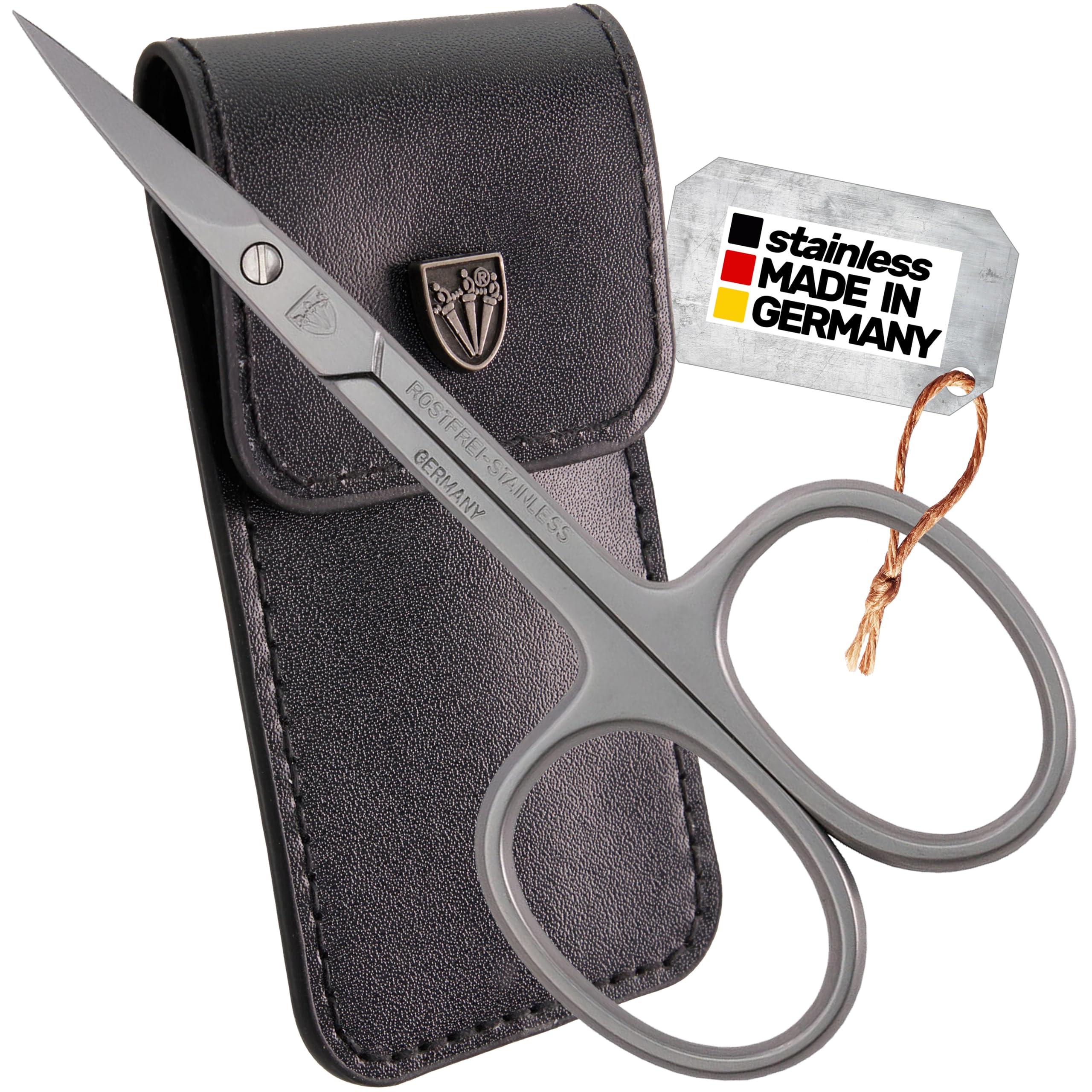 3 Swords Germany | Straight Cuticle Scissors, Dead Skin Scissors, Stainless Steel, Extra Sharp - Made in Germany by 3 Swords Germany (7872) — image 1