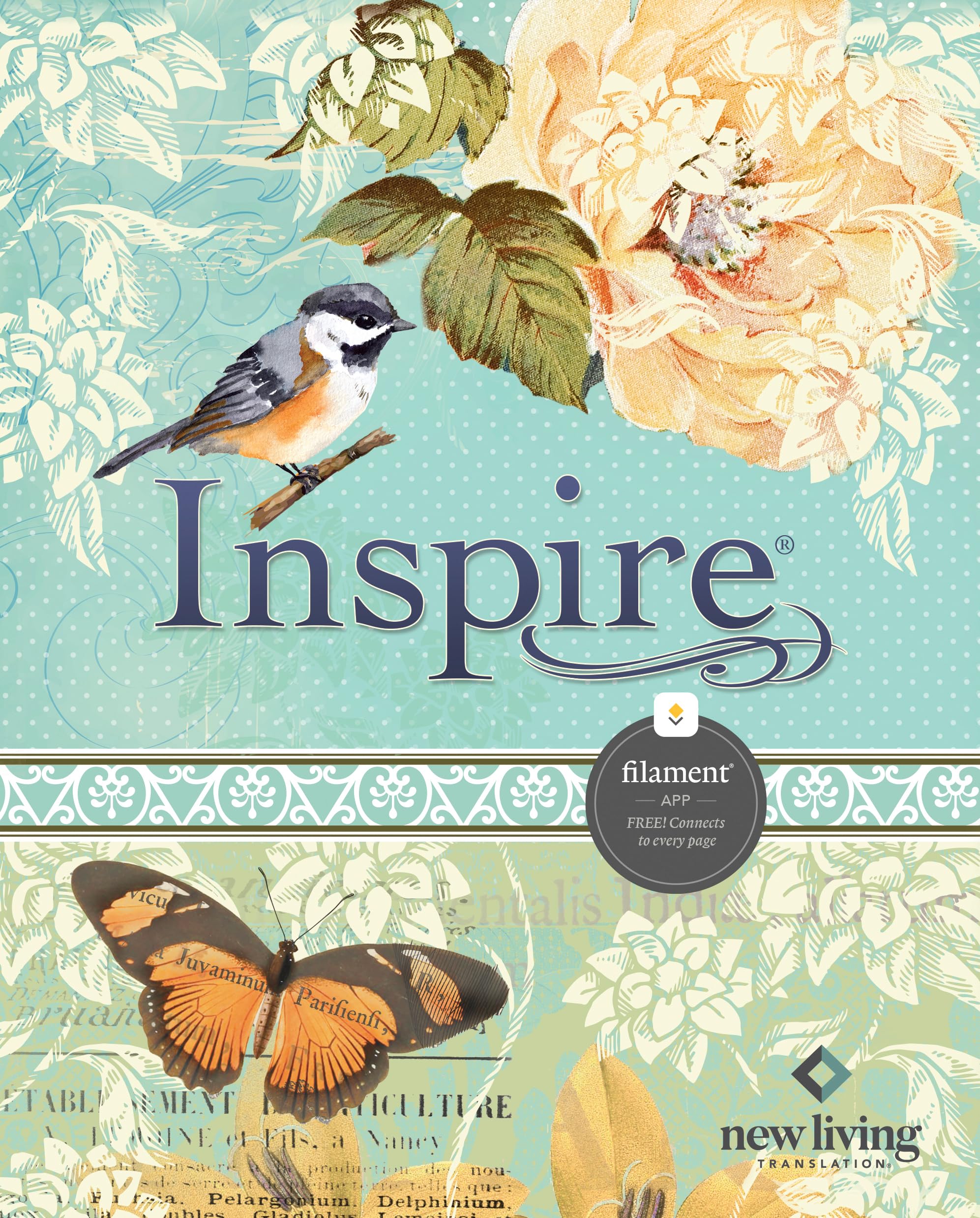 Inspire Bible NLT, Filament Enabled (Hardcover LeatherLike, Aquamarine): The Bible for Coloring & Creative Journaling Inspire Bible NLT, Filament Enabled (Hardcover LeatherLike, Aquamarine): The Bible for Coloring & Creative Journaling Inspire Bible NLT, Filament Enabled (Hardcover LeatherLike, Aquamarine): The Bible for Coloring & Creative Journaling Imitation Leather