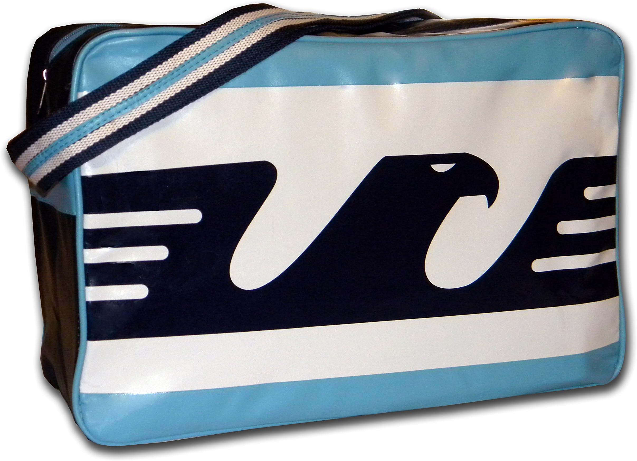 Lazio Retro soccer football messenger shoulder flight bag