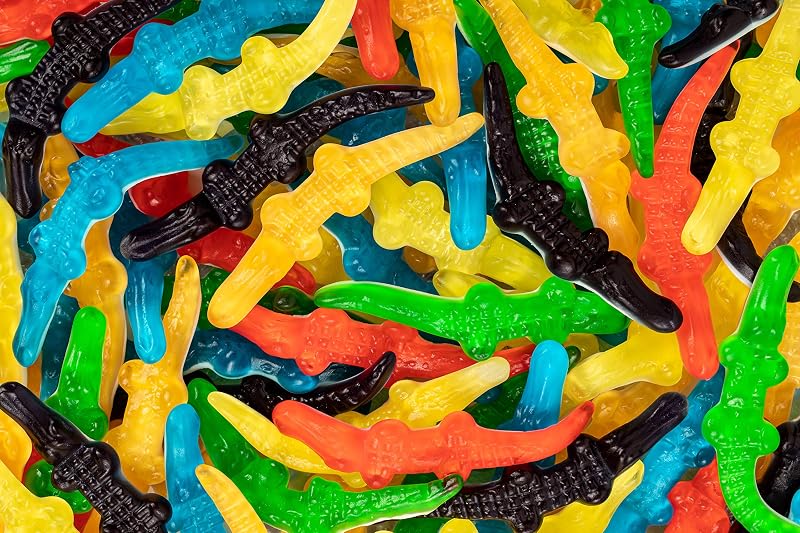 Lagartones Super Caramelos de Goma - 1000 gr