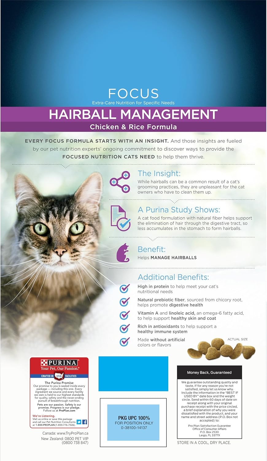 purina pro plan hairball management