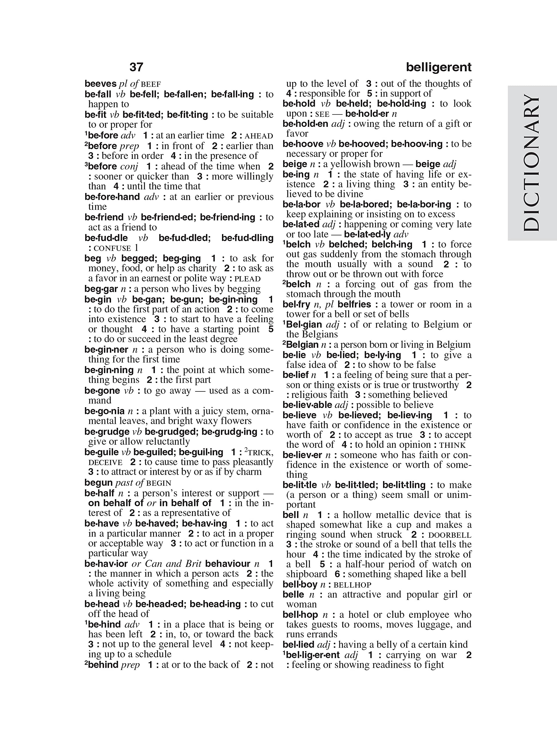 Webster's Dictionary & Thesaurus for Students with Full-Color World Atlas, Third Edition
