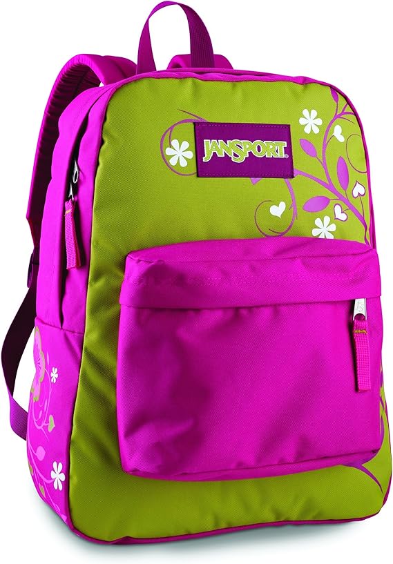 JanSport Classic Super G Series Tree Flower Backpack