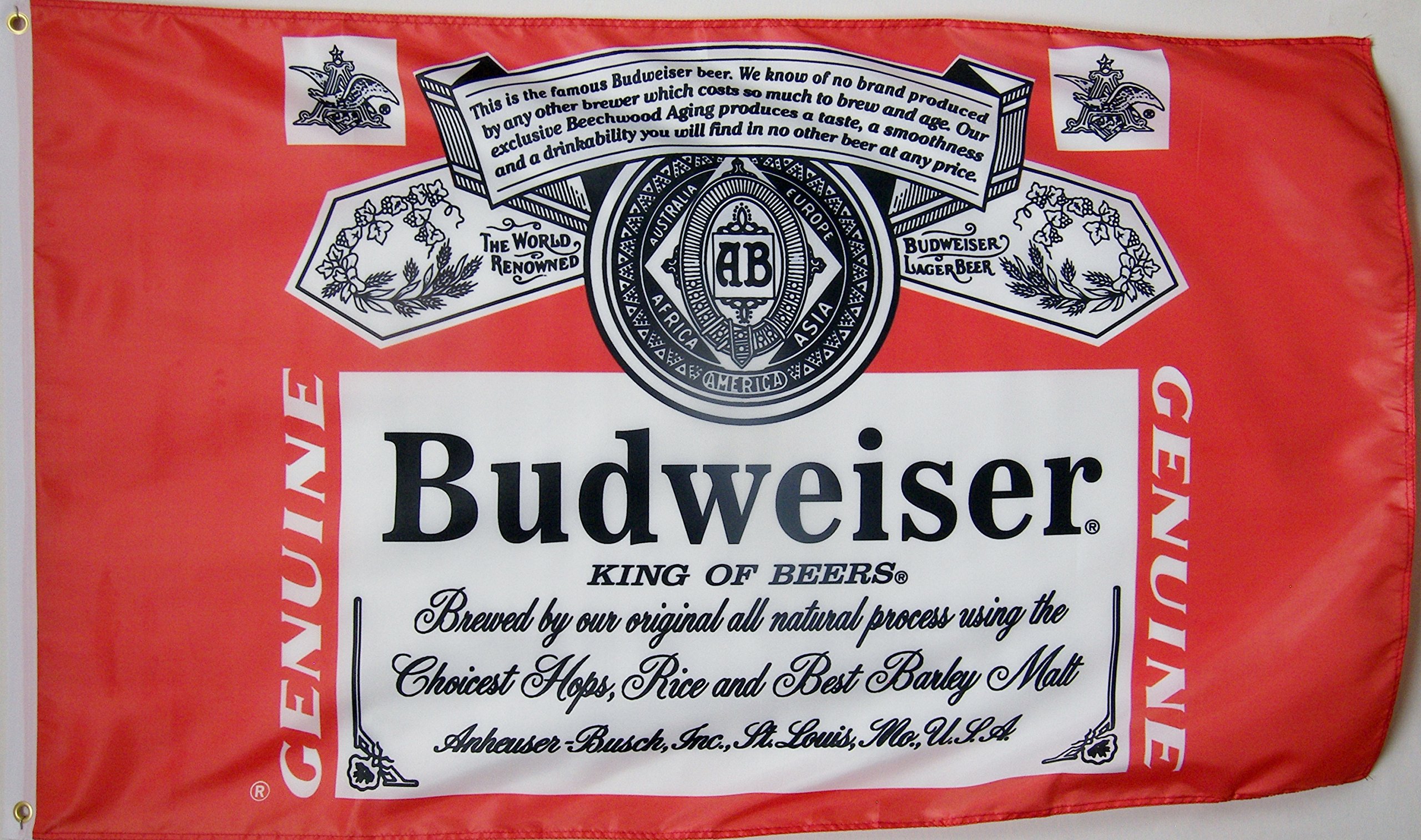 Buy Nuge Budweiser 3' X 5 Deluxe Indoor Outdoor Banner Online at