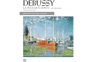 La plus que lente: Sheet (Alfred Masterwork Edition)