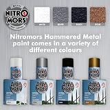 Nitromors Anti-Rust Hammered Finish Metal Spray Paint 500 ml Black view 2