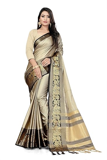 Cotton Sillk Saree With Blouse Piece