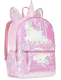 Unicorn 2 Way Sequins Critter Backpack 16