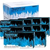 Adenna Phantom 6 Mil Black Latex Gloves &ndash; Powder-Free, Textured, Disposable, Medical &amp; Tattoo Use