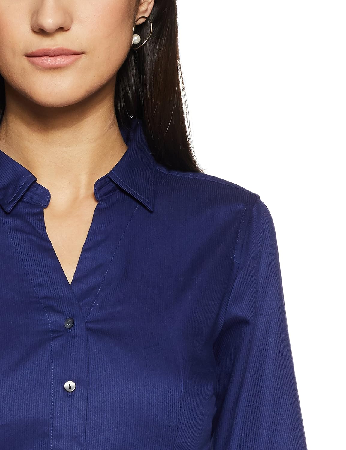 van heusen women's body blouse shirt