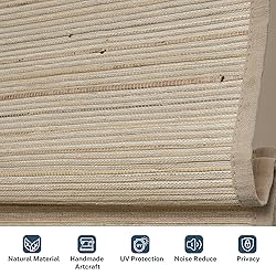 Pasoun Cordless Roman Shades for