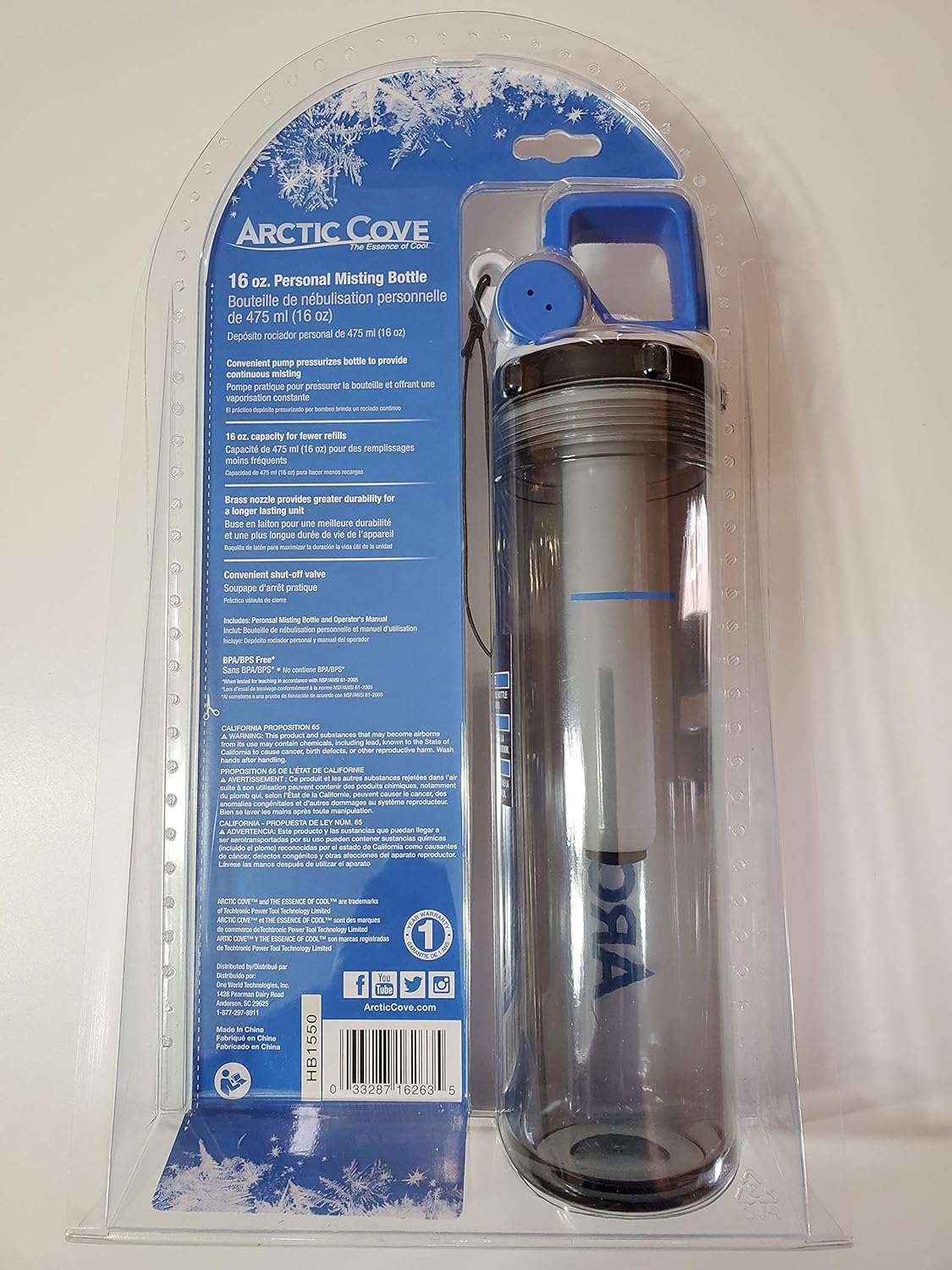Ártico Cove 16 oz Bomba de botella, funciona con personal portátil ...