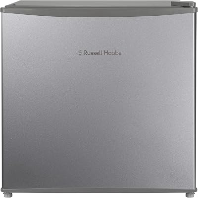 Russell Hobbs 43L Table Top Fridge Silver Reversible Door