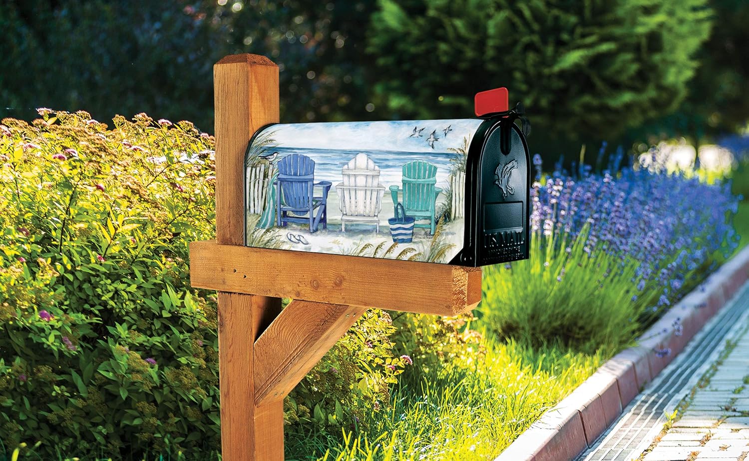 Summer Mailbox Covers Add Instant Curb Appeal