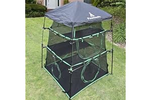 Pawtenda Outdoor Cat Enclosure, 3-Layer Outdoor Cat Tent for Indoor Cats, Portable Cat Tents for Outside, Foldable Cat Playpen Enclosed, Catio Supports Multiple Combination Options