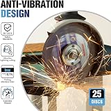 Selead 125mm Cutting Discs 25pcs Thin 1mm For Angle Grinder Blue view 5