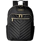 Kenneth Cole REACTION Women's Chelsea Chevron 15" Laptop and Tablet Backpack, Black