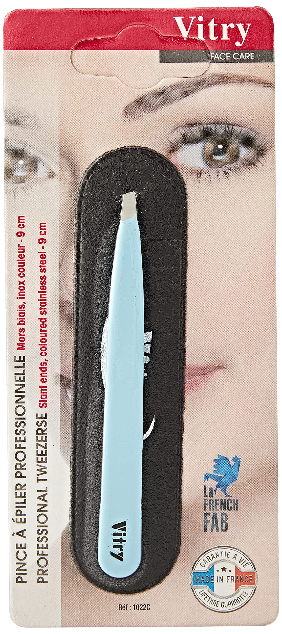 Vitry Professional Tweezers Binding Bits Pale Blue 17 Units
