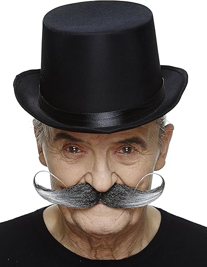 Amazon カイゼル髭 白髪混じりの黒 並行輸入品 コスプレ 仮装 通販