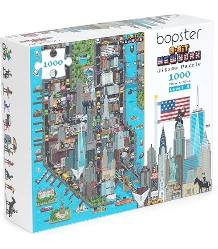 All Jigsaw Puzzles- New York City Map-Puzzle da 1000 Pezzi, AJP10579