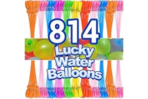 M MITLINK Self Sealing Water Balloons Quick Fill Self Sealing, Water Balloon Yard Games, Water Balloons Rapid Fill Kids Toys, Bunch of Balloons Water Balloons Bulk Outdoor Games (Purple)