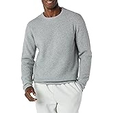 Amazon Essentials Men's Long-Sleeve Soft Touch Waffle Stitch Crewneck Sweater