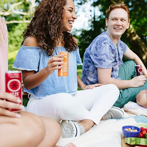 IZZE SPARKLING JUICE, POMEGRANATE, 8.4 OZ CAN