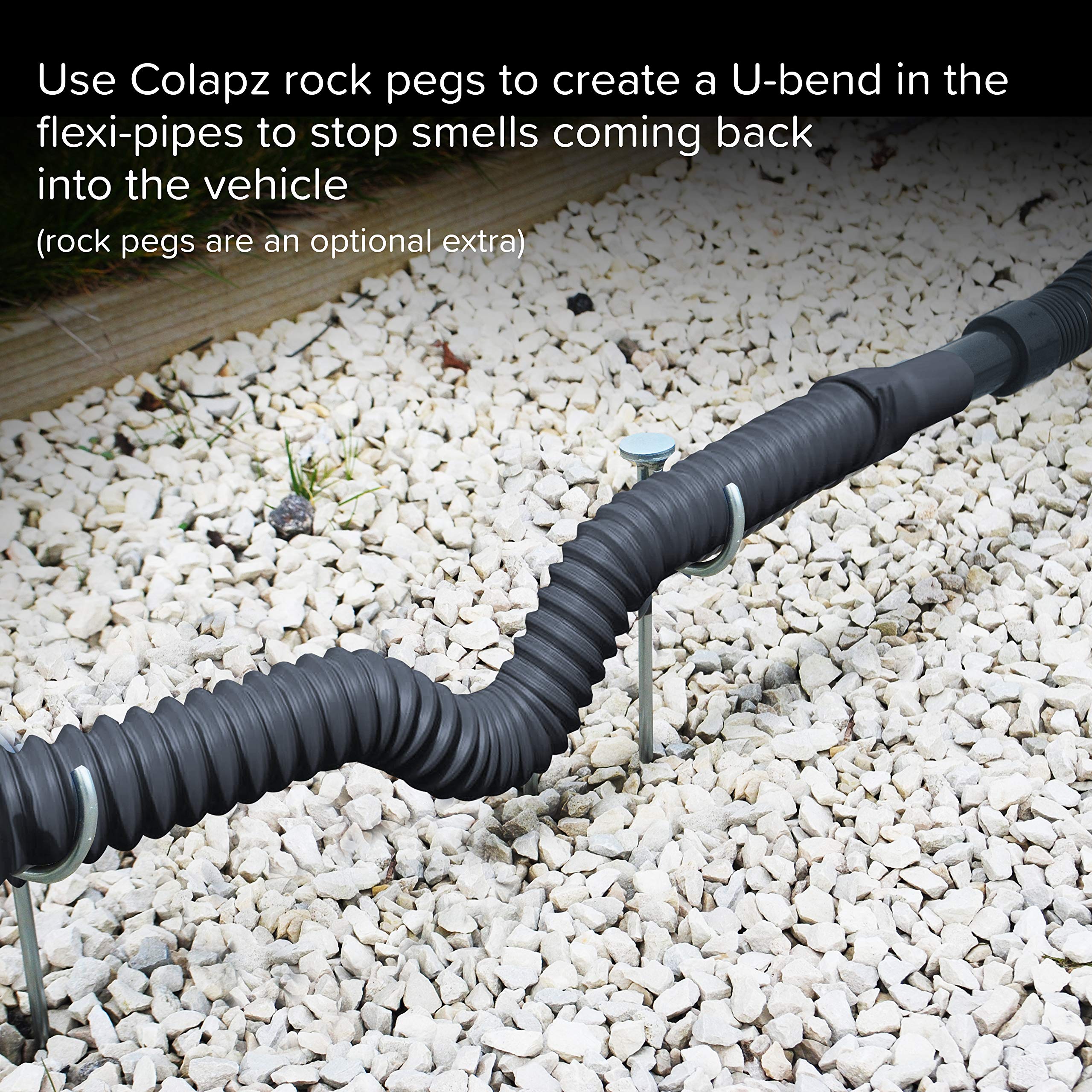 Colapz Caravan Accessories Flexi Waste Collapsible Flexible and Extendable Caravan Waste Pipe Colapz Caravan Accessories Flexi Waste Collapsible Flexible and Extendable Caravan Waste Pipe